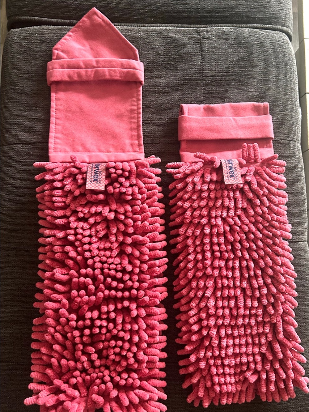 Norwex Pink Chenille Microfiber Hand Covers